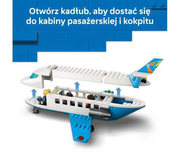 LEGO CITY 60492 Samolot pasażerski - 1529817 - zdjęcie 7